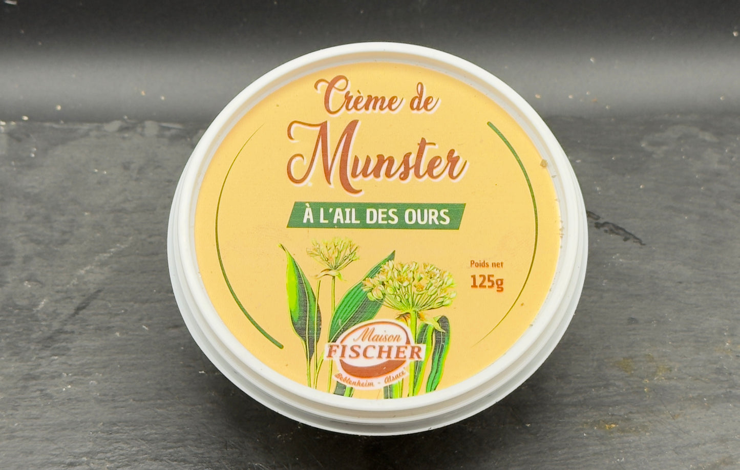 Crème de munster à l’ail des ours