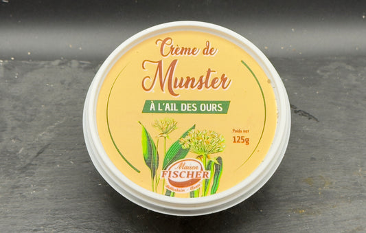 Crème de munster à l’ail des ours