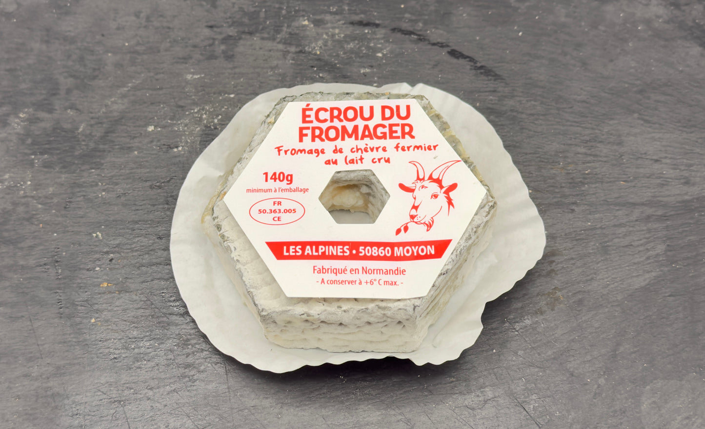 Écrou du fromager cendré