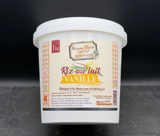 Riz au lait  vanille 1kg