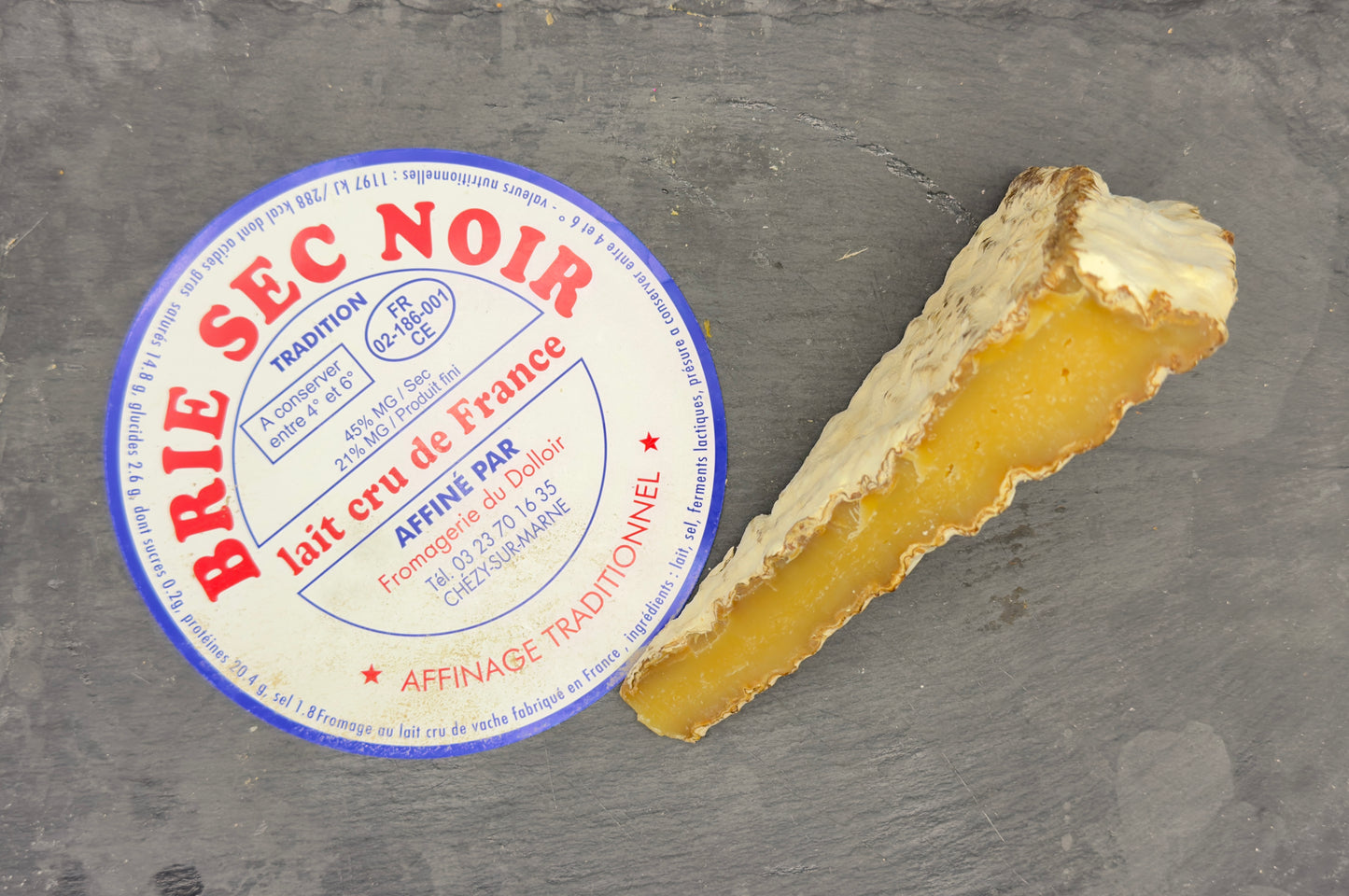 Brie sec noir (300g)