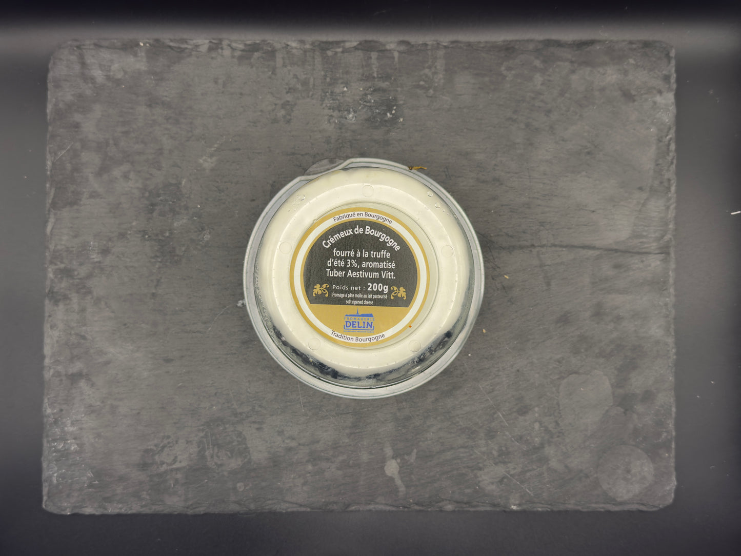 Crémeux de Bourgogne fourré à la truffe